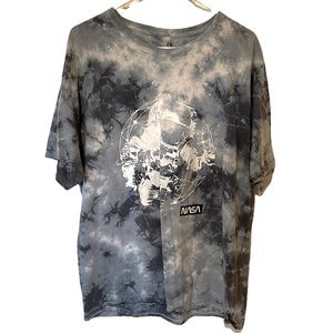 Hyper Space NASA Grey Tie-Dye Astronaut Size XL